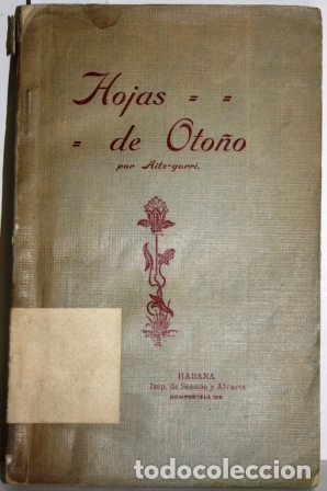 Libros: Hojas de Oto&ntilde;o - AITZ-GORRI - Foto 1