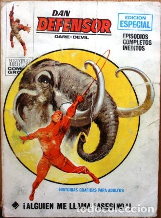 Libros: Dan Defensor. &iexcl;Alguien me llama &rdquo;Asesino&rdquo;! - MARVEL COMICS GROUP - Foto 1