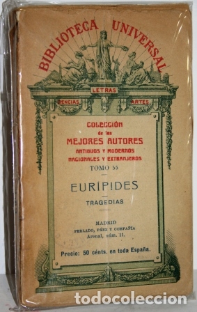 Libros: Tragedias - EUR&Iacute;PIDES - Foto 1