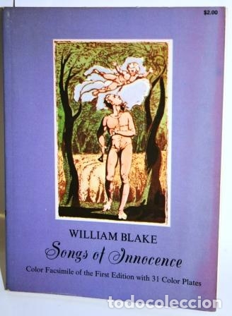 Libros: SONGS OF INNOCENCE - BLAKE, William - Foto 1