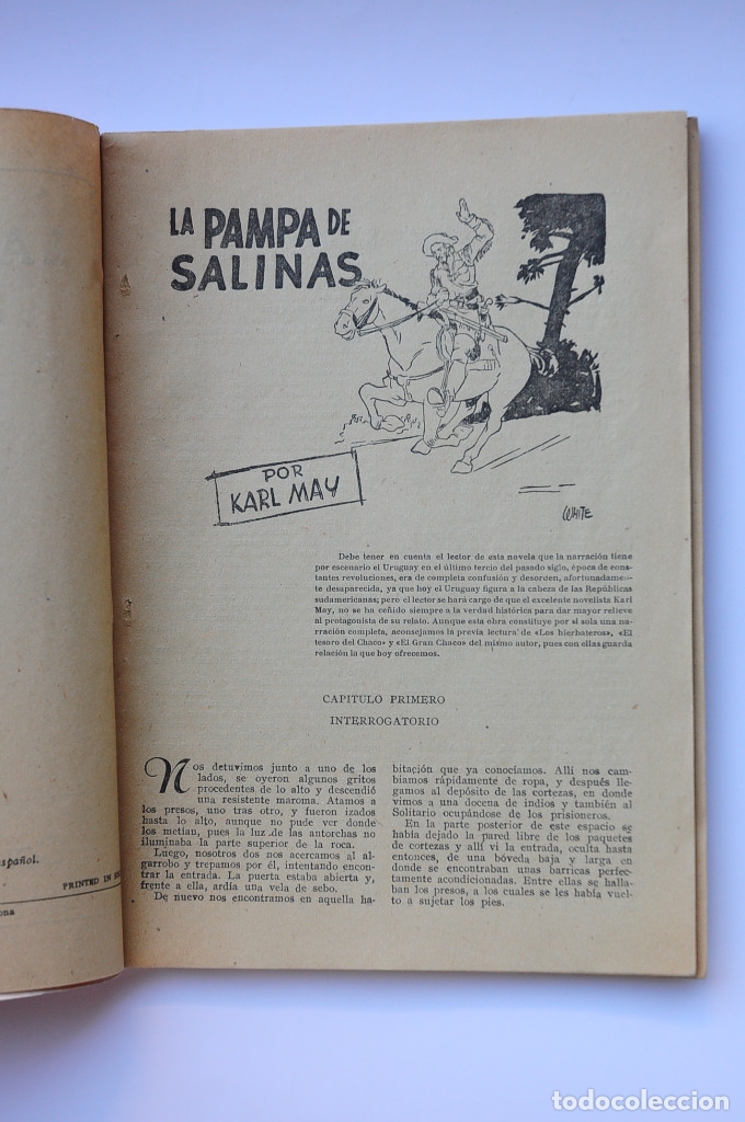 Libros: La Pampa de Salinas - MAY, Karl - Foto 3