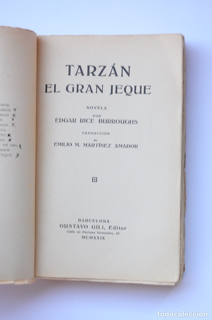 Libros: Tarz&aacute;n el gran jeque - BURROUGHS, Edgard Rice - Foto 2