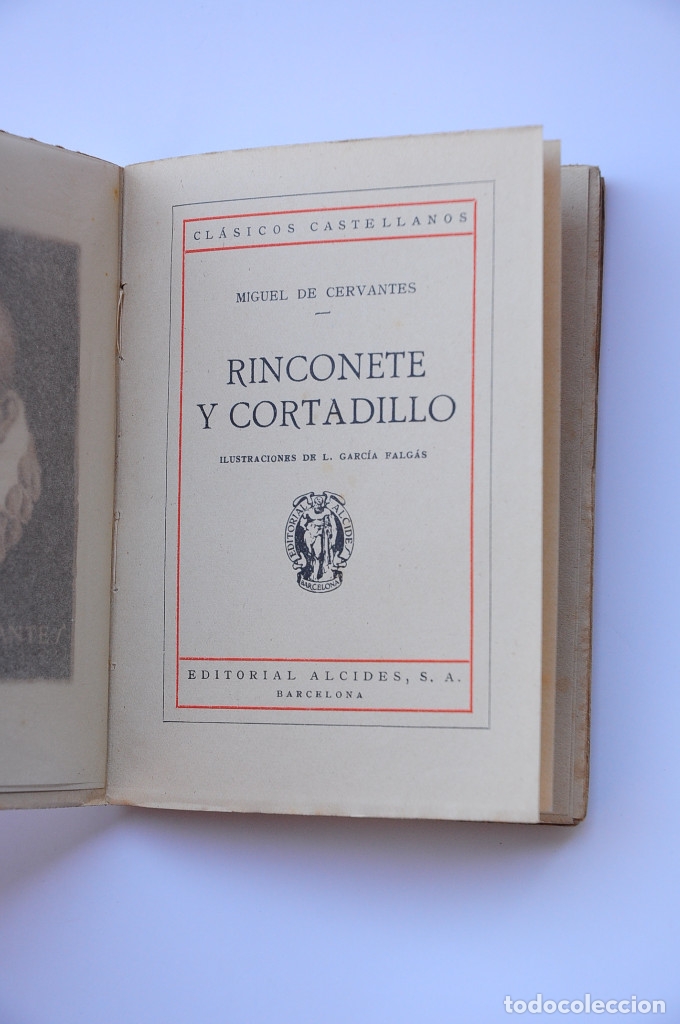 Libros: Rinconete y Cortadillo - CERVANTES, Miguel de - Foto 2