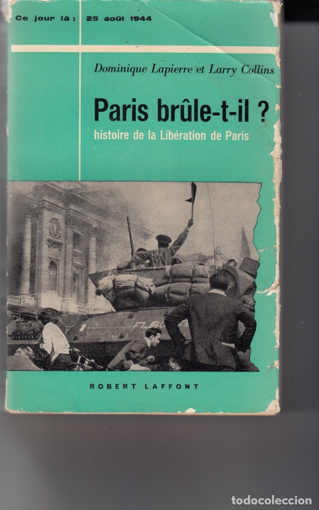 Libros: PARIS BR&Ucirc;LE-T-IL. - AAP - Foto 1