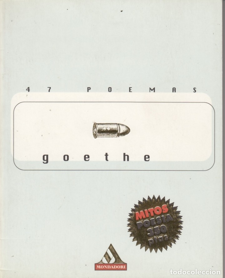 Libros: 47 POEMAS. GOETHE. - AAP - Foto 1
