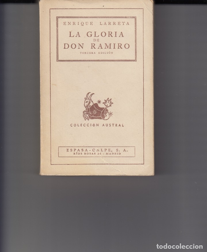 Libros: LA GLORIA DE DON RAMIRO. - AAO - Foto 1