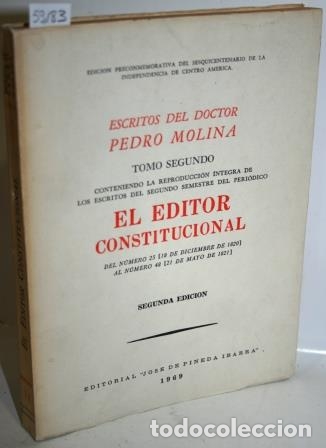 Libros: EL EDITOR CONSTITUCIONAL. TOMO II - MOLINA, Pedro - Foto 1
