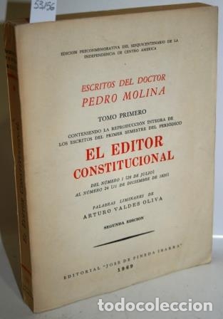 Libros: EL EDITOR CONSTITUCIONAL. TOMO I - MOLINA, Pedro - Foto 1