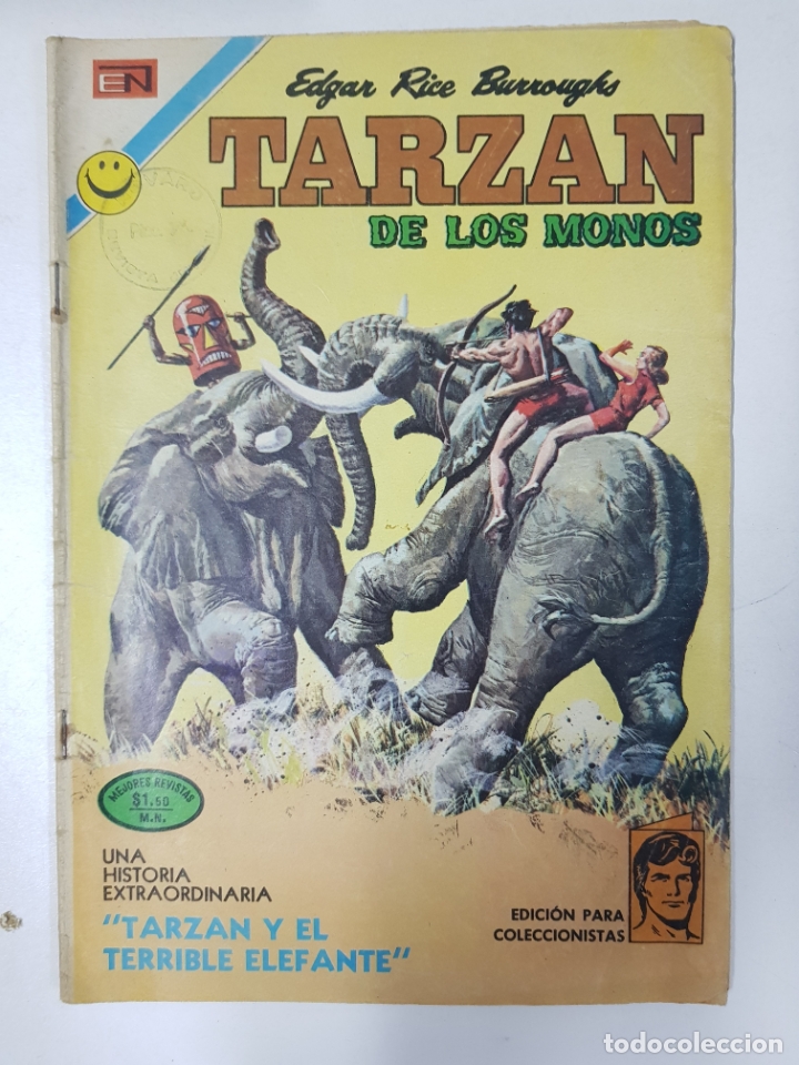 Libros: Tarz&aacute;n de los monos, n&ordm; 312, Tarz&aacute;n y el terrible elefante - Foto 1