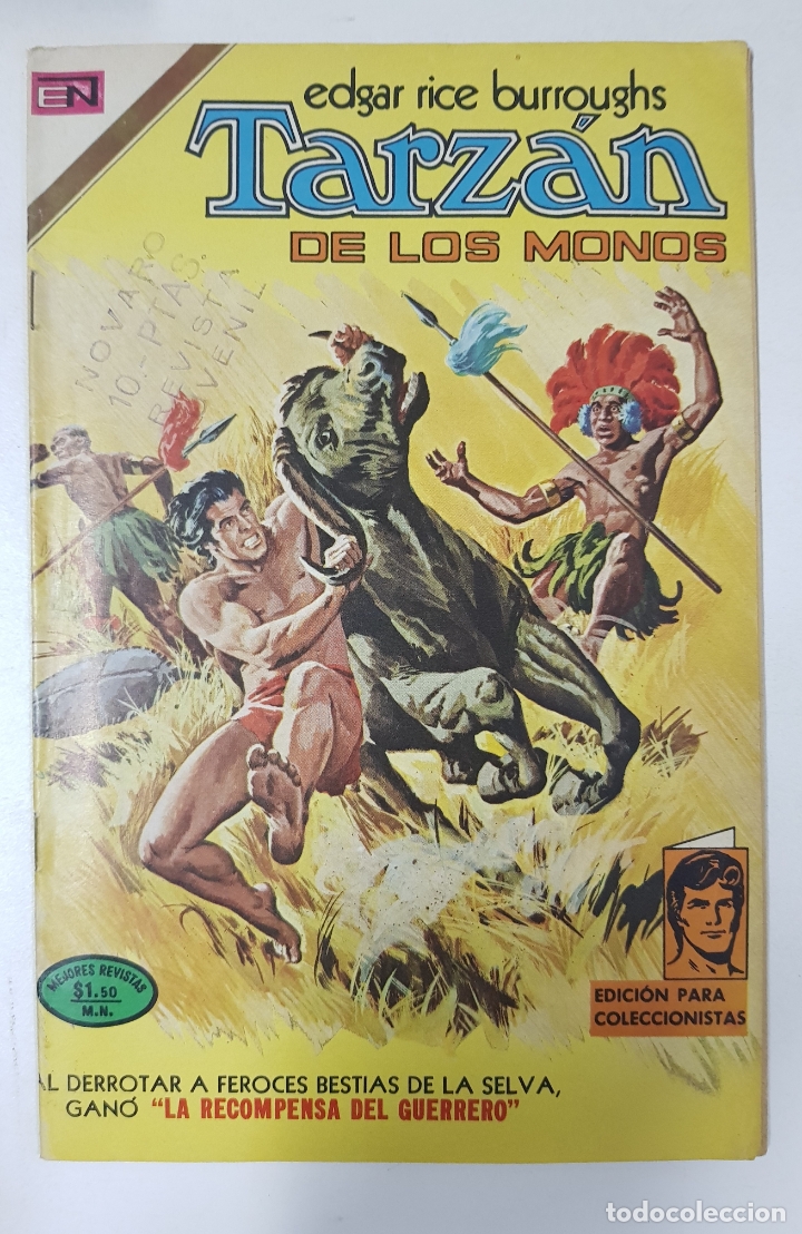 Libros: Tarz&aacute;n de los monos, n&ordm; 377, la recompensa de los guerreros - Foto 1
