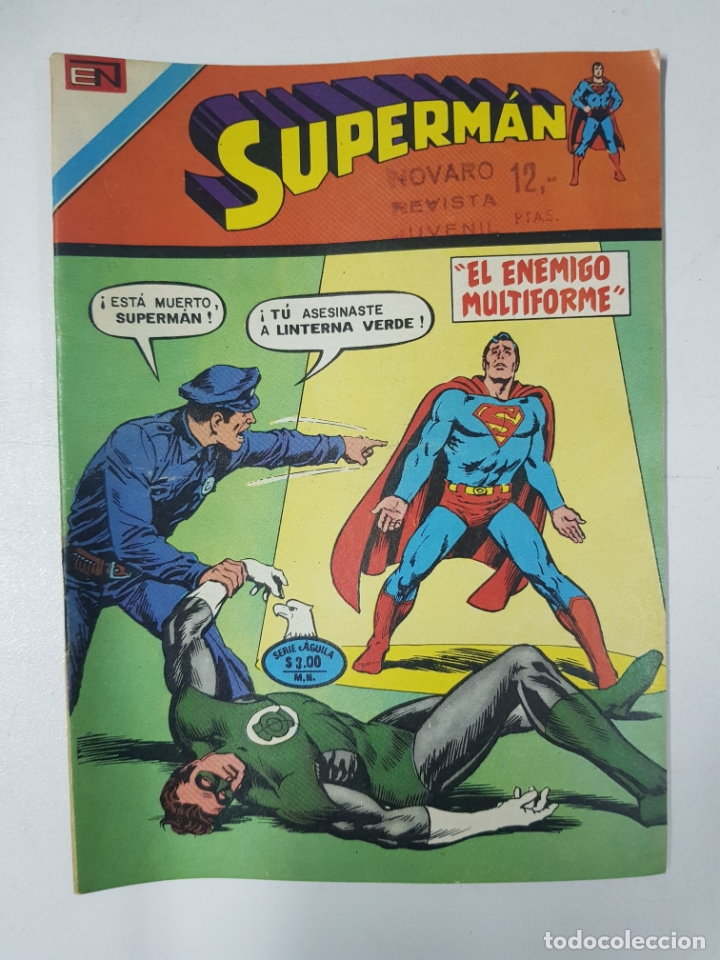 Libros: Superm&aacute;n, n&ordm; 1061, serie Aguila, El enemigo multiforme - Foto 1