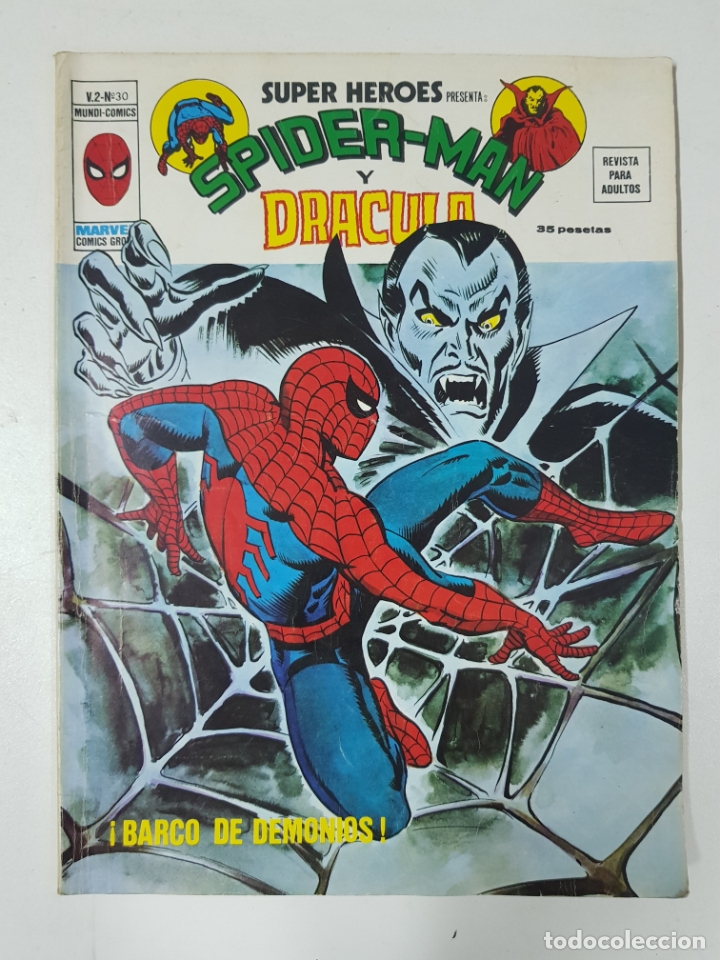 Libros: Spider-Man y Dracula, Mundi-Comics, V.2 - n&ordm; 30. &iexcl;Barco de demonios!