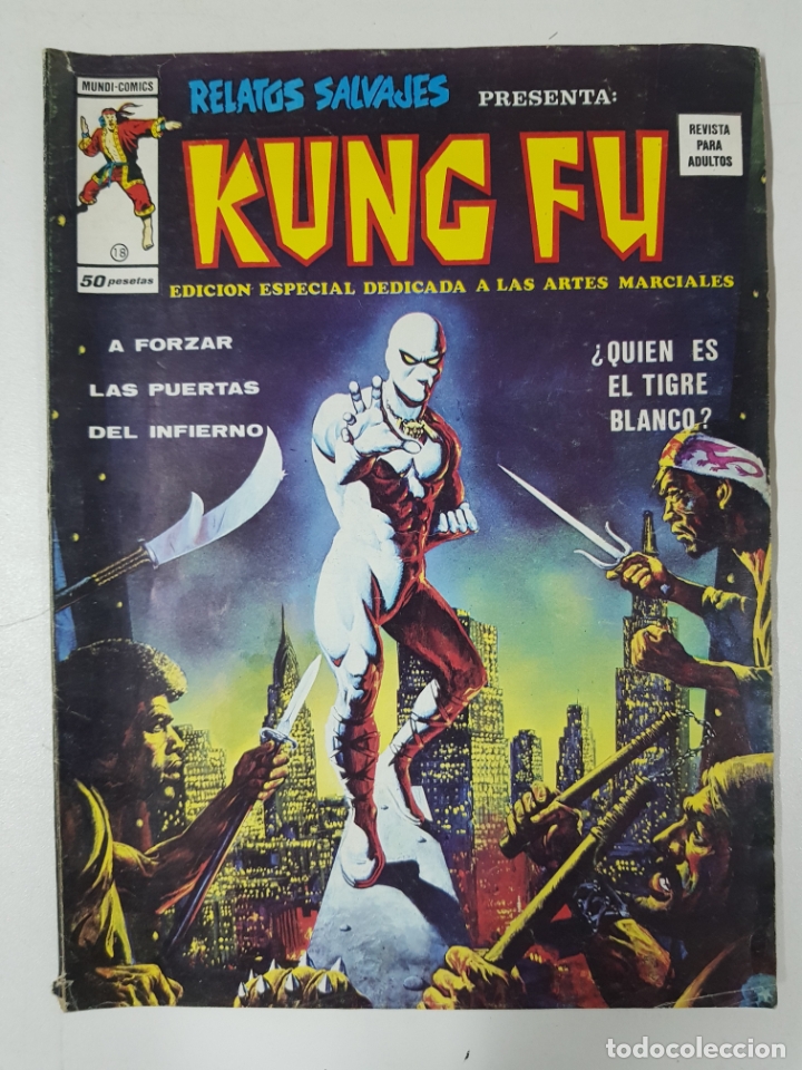 Libros: Relatos salvajes presenta: Kung-Fu, Mundi-Comics n&ordm; 18, A forzar las puertas del infierno