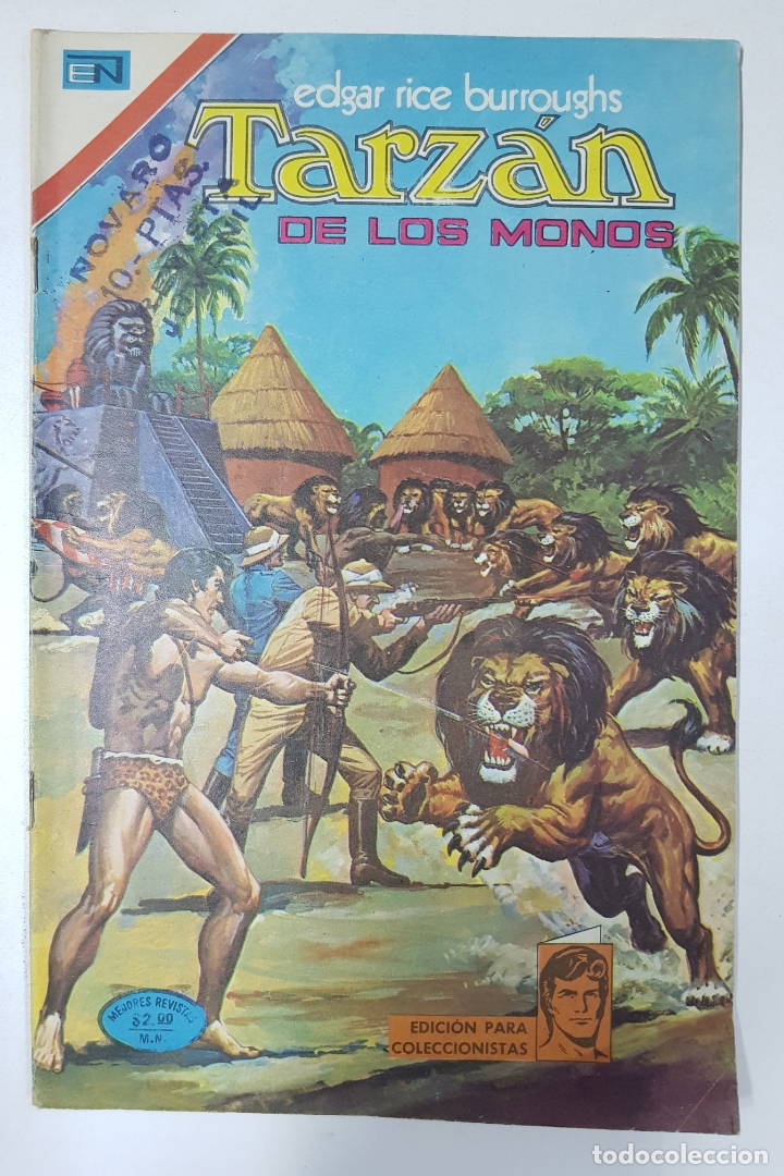 Libros: Tarz&aacute;n de los monos, n&ordm; 418, La tierra de los leones - Foto 1