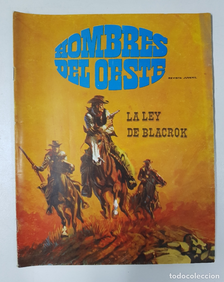 Libros: Hombres del oeste, n&ordm; 2,  La ley de Blacrok, Editorial Vilmar - Foto 1