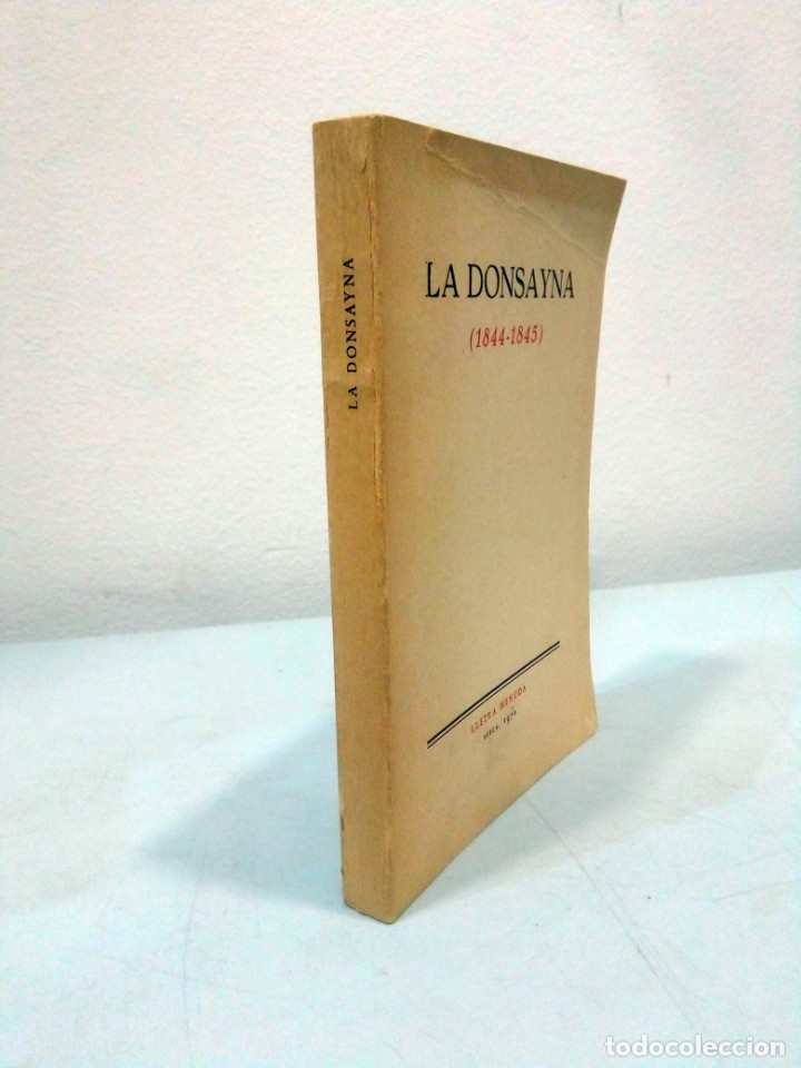 Libros: LA DONSAYNA (1844-1845). LESTEL, 1972. - Foto 2