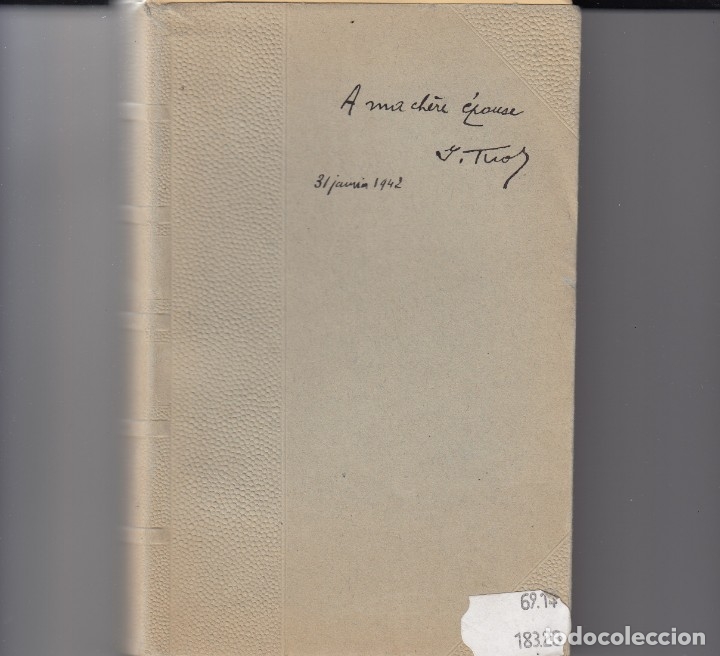 Libros: PAROLES AUX FRAN&Ccedil;AIS-LE MAR&Eacute;CHAL P&Eacute;TAIN. - AAP - Foto 1