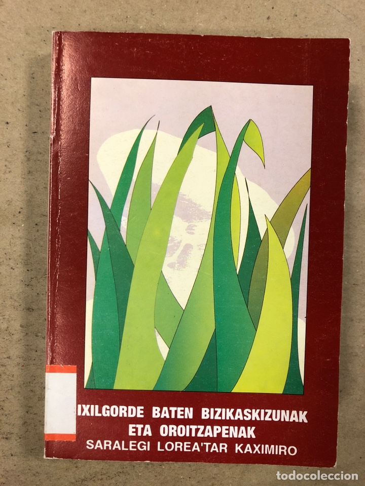 Livres: IXILGORE BATEN BIZIKASKIZUNAK. SARALEGI LOTE&rsquo;TR KAXIMIRO. EUSKERAZAINTZA 1994. 344 P&Aacute;GINAS.