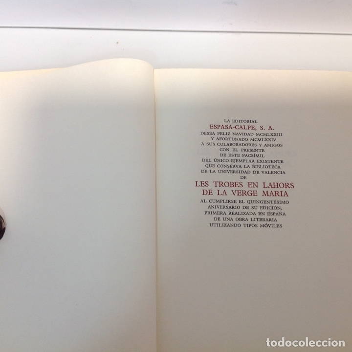 Libros: LES TROBES EN LAHORS DE LA VERGE MARIA - Foto 4