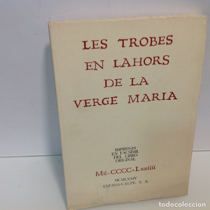 Libros: LES TROBES EN LAHORS DE LA VERGE MARIA - Foto 1