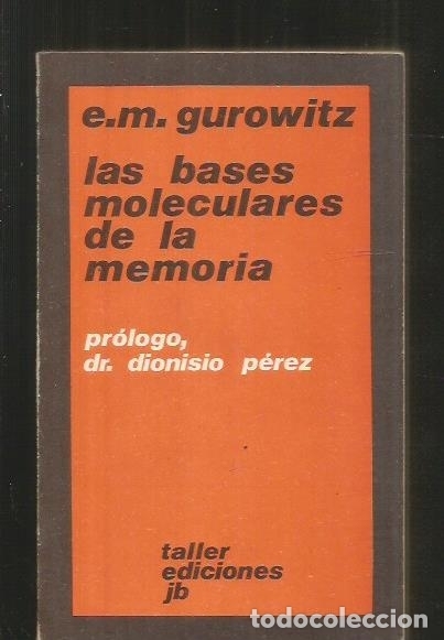 Libros: BASES MOLECULARES DE LA MEMORIA - LAS - GUROWITZ, E. M. - Foto 7