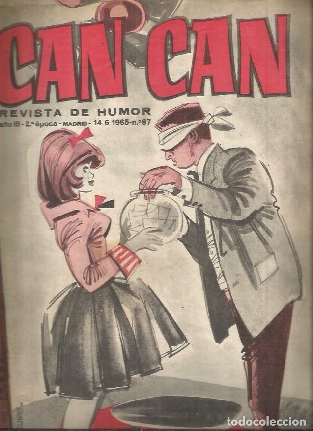 Libros: CAN CAN. REVISTA DE HUMOR. NUMERO 87 - VARIOS - Foto 7
