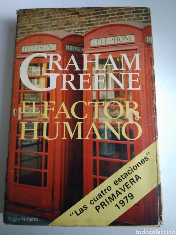Libros: EL FACTOR HUMANO/GRAHAM GREENE - Foto 1