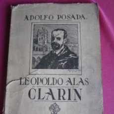Libros: LEOPOLDO ALAS CLARIN ADOLFO POSADA AÑO 1946 MAP3. Lote 181137807