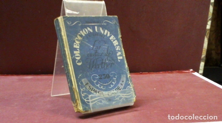 Libros: LAS CUITAS DE WERTHER J W GOETHE - Foto 1