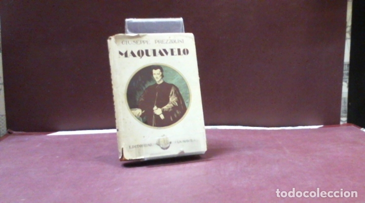 Libros: MAQUIAVELO GIUSEPPE PREZZOLINI - Foto 1