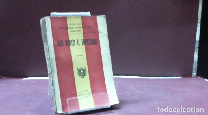 Libros: JUAN MARTIN EL EMPECINADO PEREZ GALDOS (Benito) - Foto 1