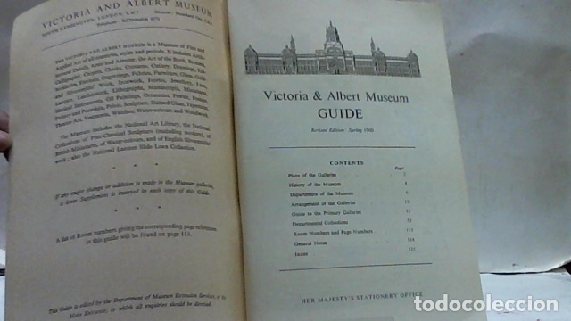 Libros: VICTORIA & ALBERT MUSEUM GUIDE - Foto 2