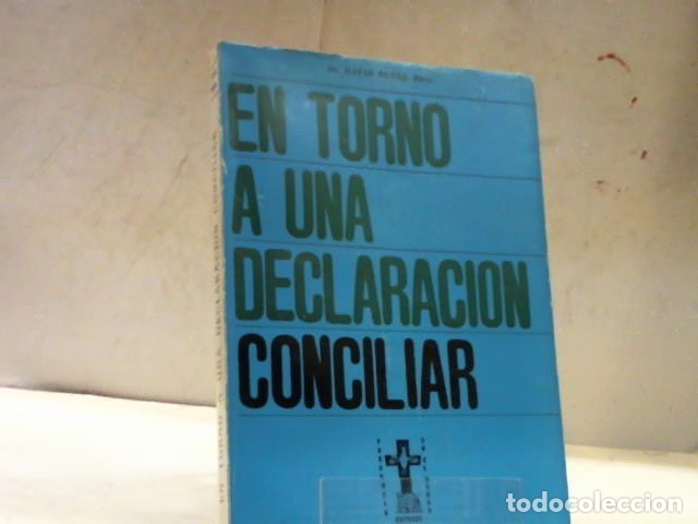 Libros: EN TORNO A UNA DECLARACION CONCILIAR DAVID NU&Ntilde;EZ - Foto 1