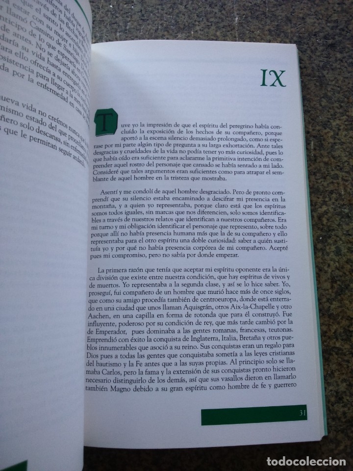 Libros: SO&Ntilde;AR EN RONCESVALLES - FRANCISCO XAVIER OCA&Ntilde;A EIROA -- 1995 -- - Foto 2
