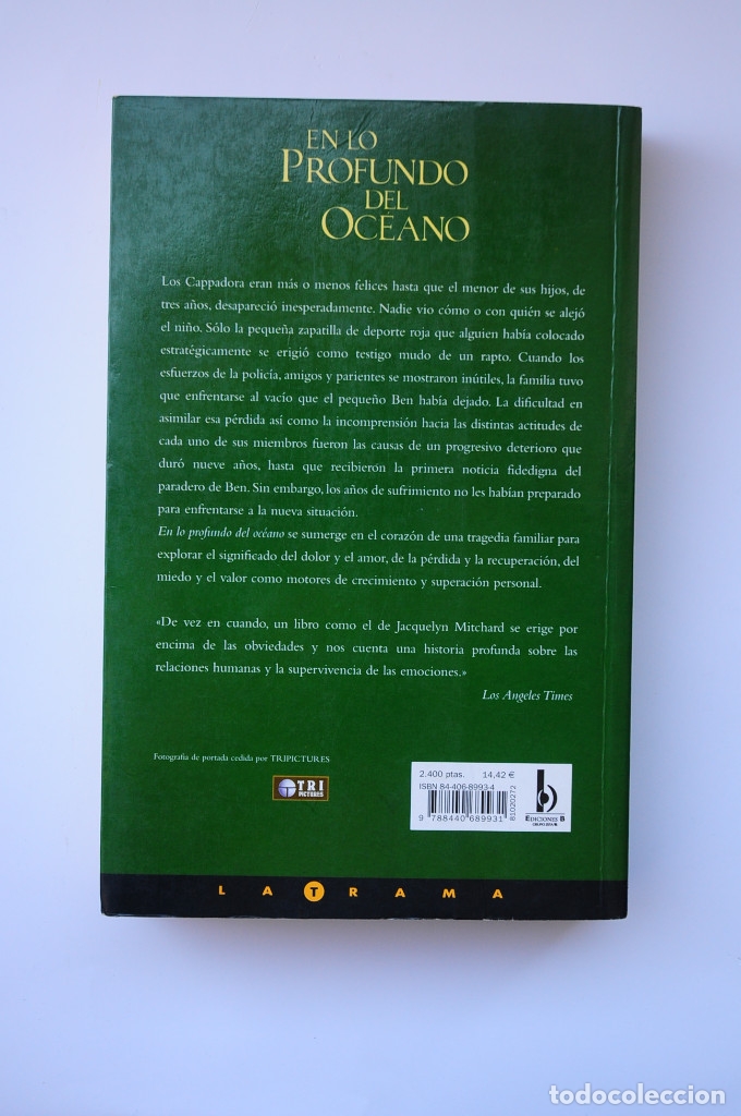 Libros: En lo profundo del oc&eacute;ano - MITCHARD, Jacquelyn - Foto 3