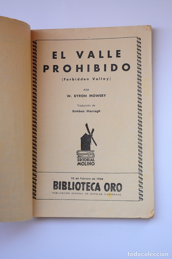 Libros: El Valle Prohibido - MOWERY, W. Byron - Foto 2