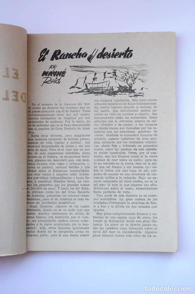 Libros: El rancho del desierto - REID, Mayne - Foto 3