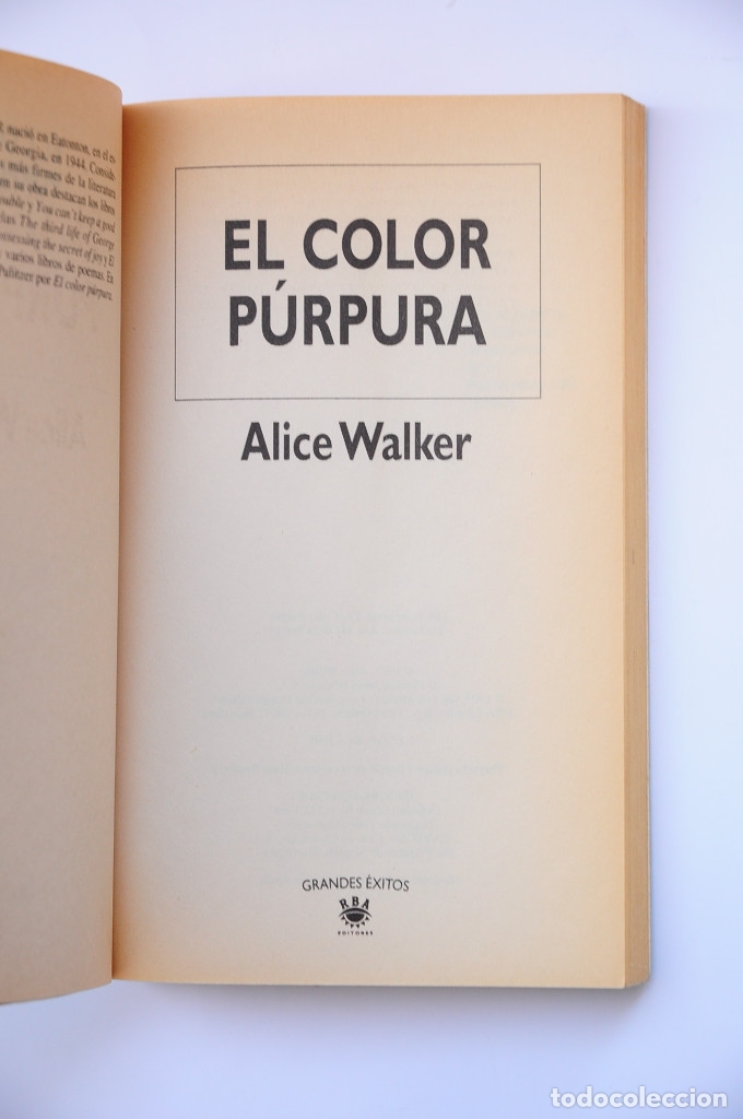 Libros: El color p&uacute;rpura - WALKER, Alice - Foto 2