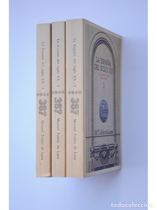 Libros: La Espa&ntilde;a del siglo XX - TU&Ntilde;&Oacute;N DE LARA, Manuel - Foto 2