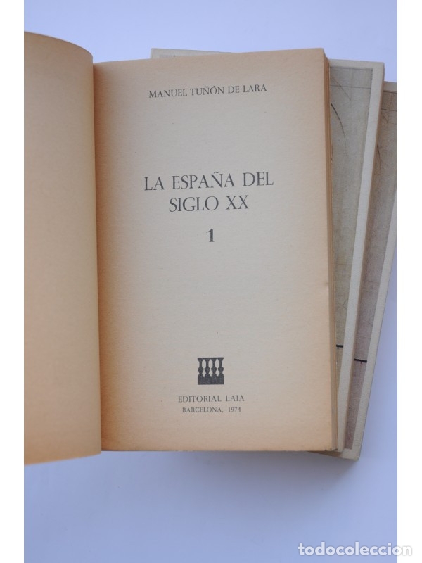 Libros: La Espa&ntilde;a del siglo XX - TU&Ntilde;&Oacute;N DE LARA, Manuel - Foto 4