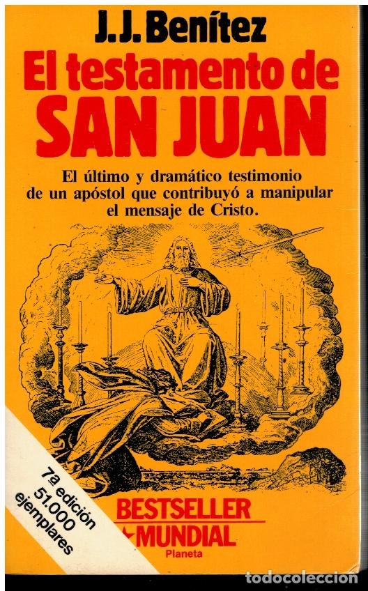 Libros: EL TESTAMENTO DE SAN JUAN. 7&ordf; ed. - Foto 1