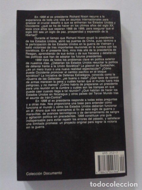 Libros: 1999 VICTORIA SIN GUERRA. RICHARD NIXON - Foto 2