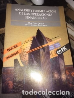 Libros: Analisis y formulacion de las operaciones financieras. Eloy Pozo Carrero y Javier Zu&ntilde;iga Rodriguez