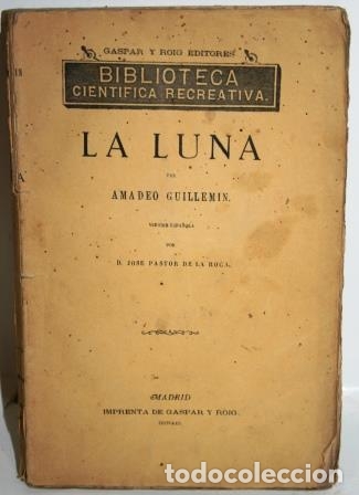 Libros: LA LUNA - GUILLEMIN, Amadeo - Foto 1