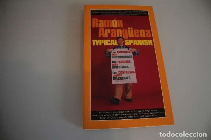 Libros: RAMON ARANGUENA TYPICAL SPANISH - Foto 1