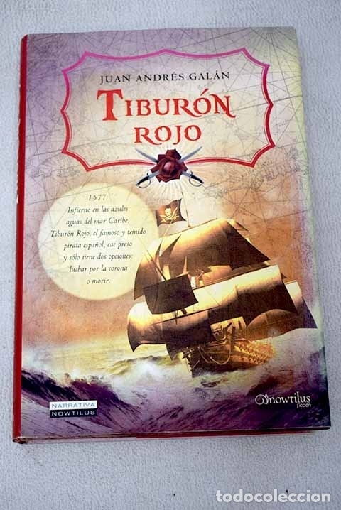 Libros: Tibur&oacute;n rojo.- Gal&aacute;n, Juan A. - Foto 1