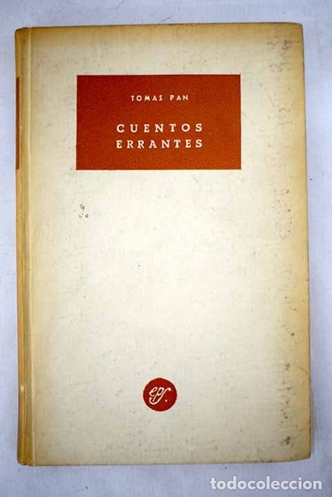 Libros: Cuentos errantes.- Pan, Tom&aacute;s - Foto 1