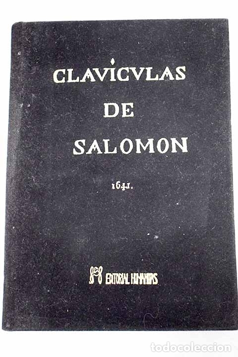 Libros: Clav&iacute;culas de Salom&oacute;n: 1641.- L&eacute;vi, &Eacute;liphas - Foto 1