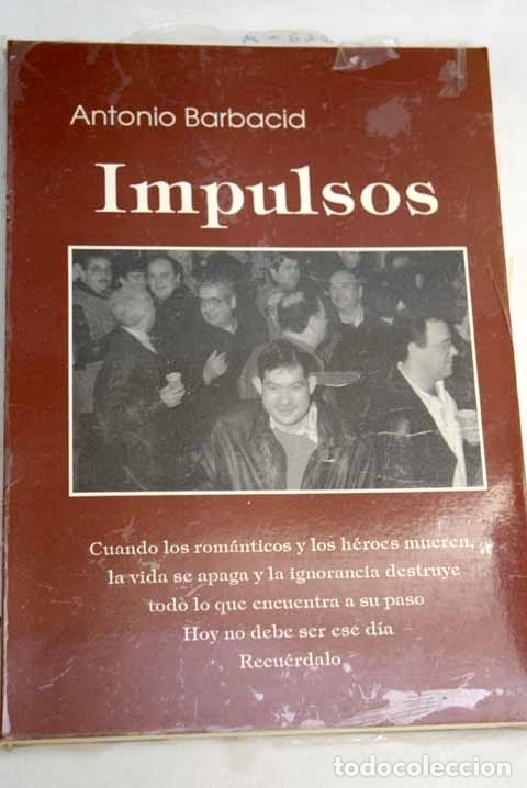 Libros: Impulsos.- Barbacid, Antonio - Foto 1
