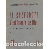 Libros: EL SACERDOTE TESTIMONIO DE DIOS - Juan XXIII - Foto 1